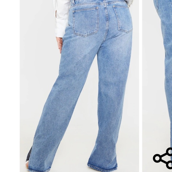 Pretty little king wide leg jeans size 3XL - B12 - Picture 11 of 12